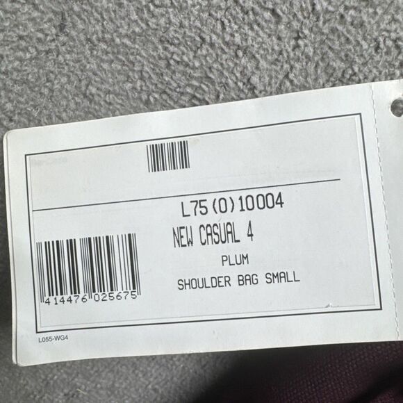 Lacoste Plum Crossbody Bag | Small‎ Nylon Purse | Croc Logo | New with Tag - Picture 5 of 13